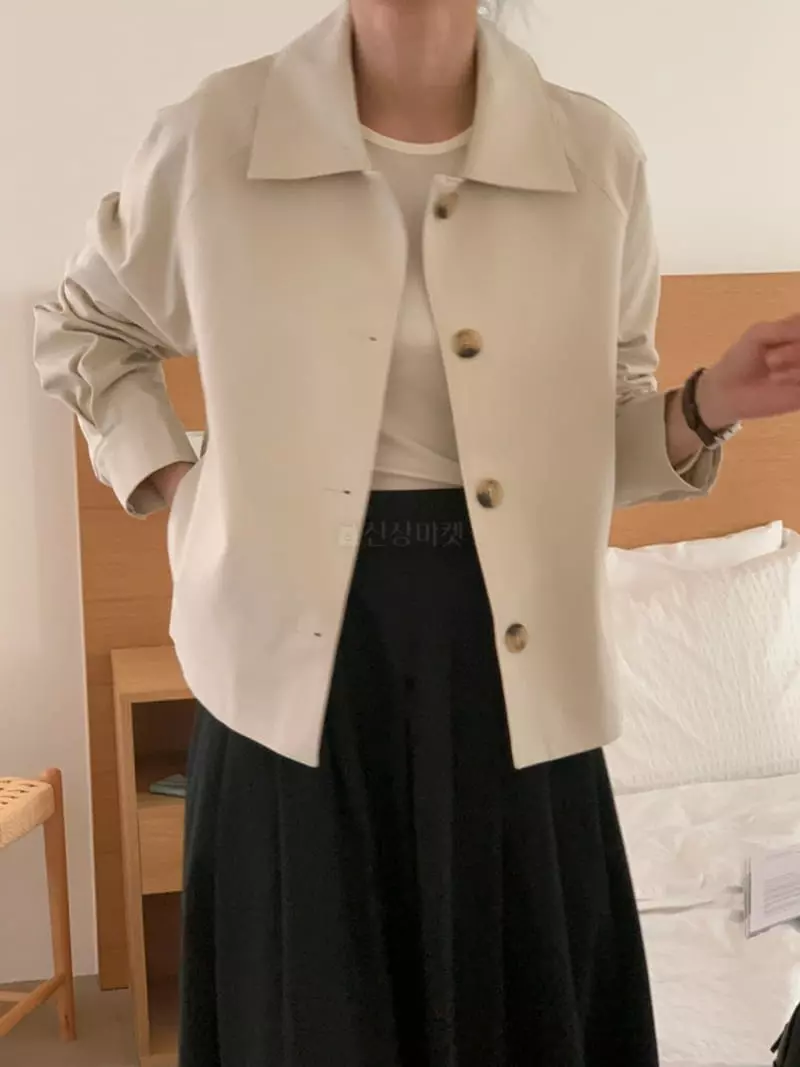 Flutter - Korean Women Fashion - #womensfashion - Lev Short Jacket - 7