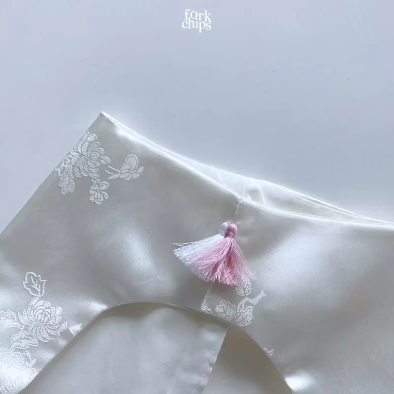 Fork Chips - Korean Baby Fashion - #babyoutfit - Girl Korean Tranditional Hat - 2