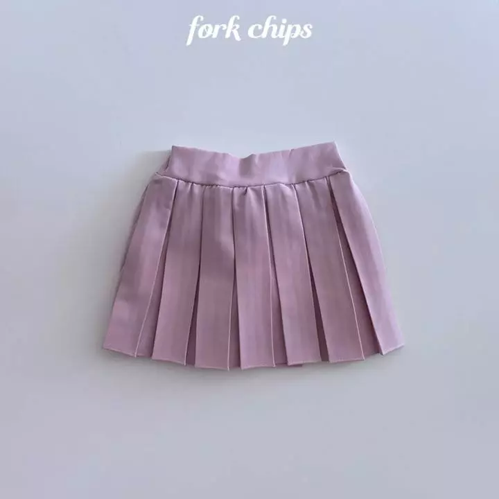 Fork Chips - Korean Children Fashion - #Kfashion4kids - Jane Pleats Skirt - 12