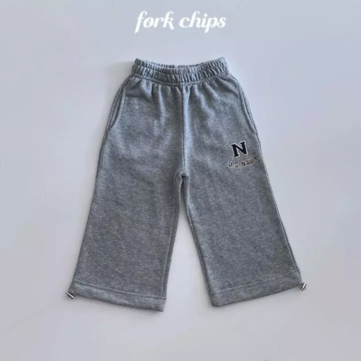 Fork Chips - Korean Children Fashion - #Kfashion4kids - Nov Wide Pants - 11
