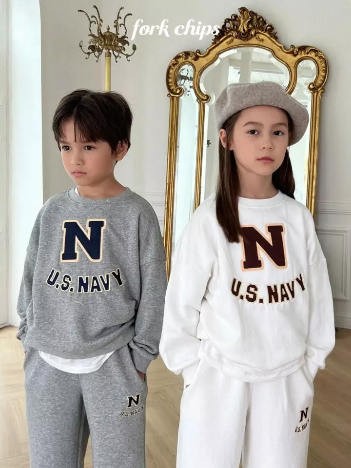 Fork Chips - Korean Children Fashion - #Kfashion4kids - Now Sweatshirt - 5