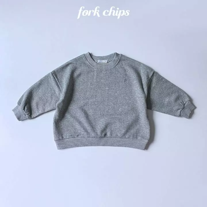 Fork Chips - Korean Children Fashion - #stylishchildhood - Standard Top Bottom Set - 4
