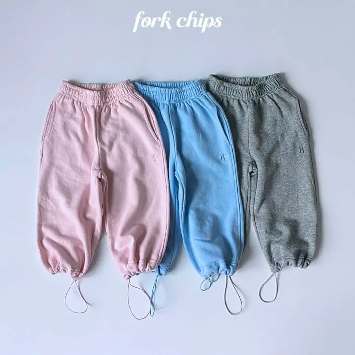 Fork Chips - Korean Children Fashion - #childrensboutique - Standard Top Bottom Set - 5