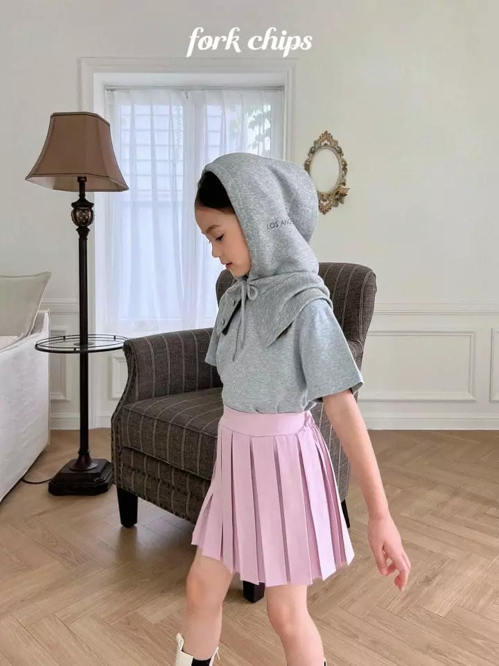 Fork Chips - Korean Children Fashion - #designkidswear - Jane Pleats Skirt - 6