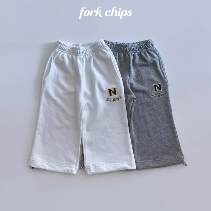 Fork Chips - Korean Children Fashion - #designkidswear - Nov Wide Pants - 5