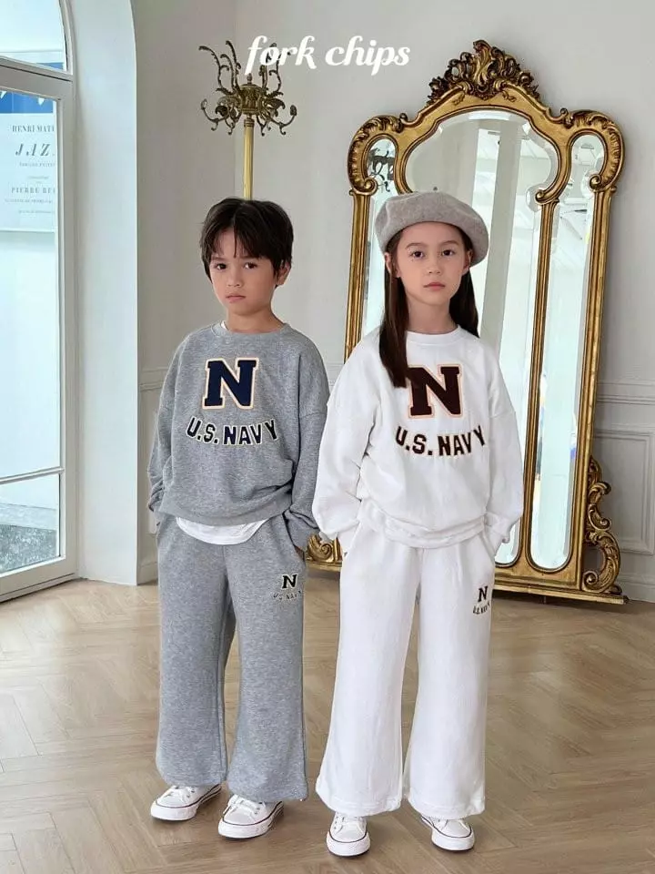 Fork Chips - Korean Children Fashion - #discoveringself - Nov Wide Pants - 6