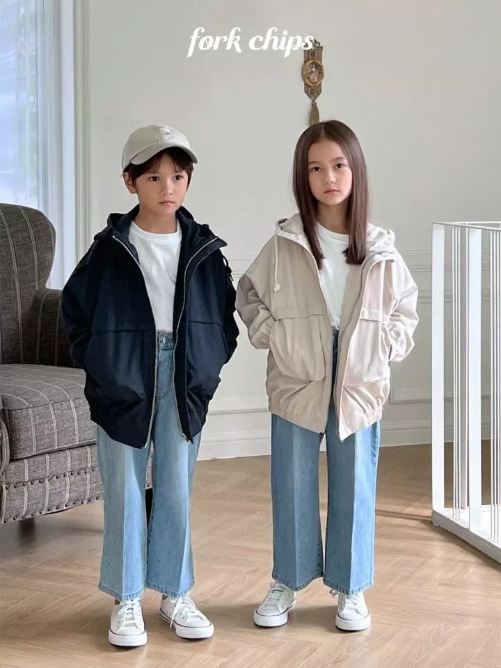 Fork Chips - Korean Children Fashion - #discoveringself - Andy Hoody Jumper - 3
