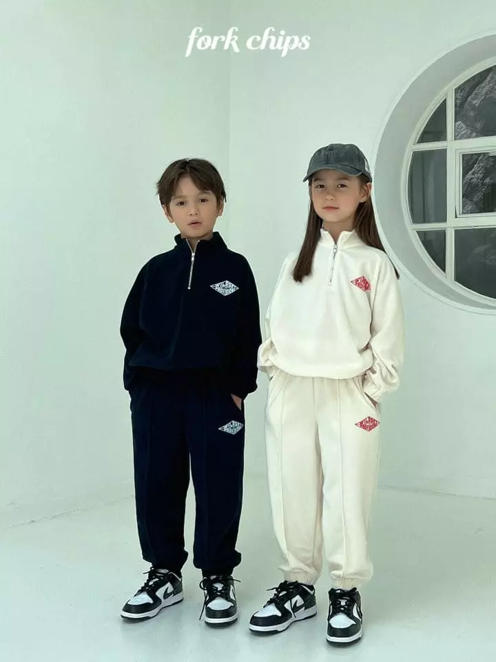 Fork Chips - Korean Children Fashion - #fashionkids - Dia Pants - 6