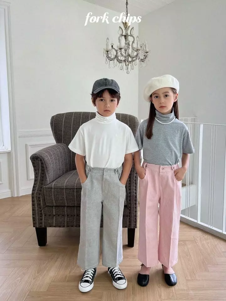 Fork Chips - Korean Children Fashion - #kidsstore - Sand Bijo Pants - 6