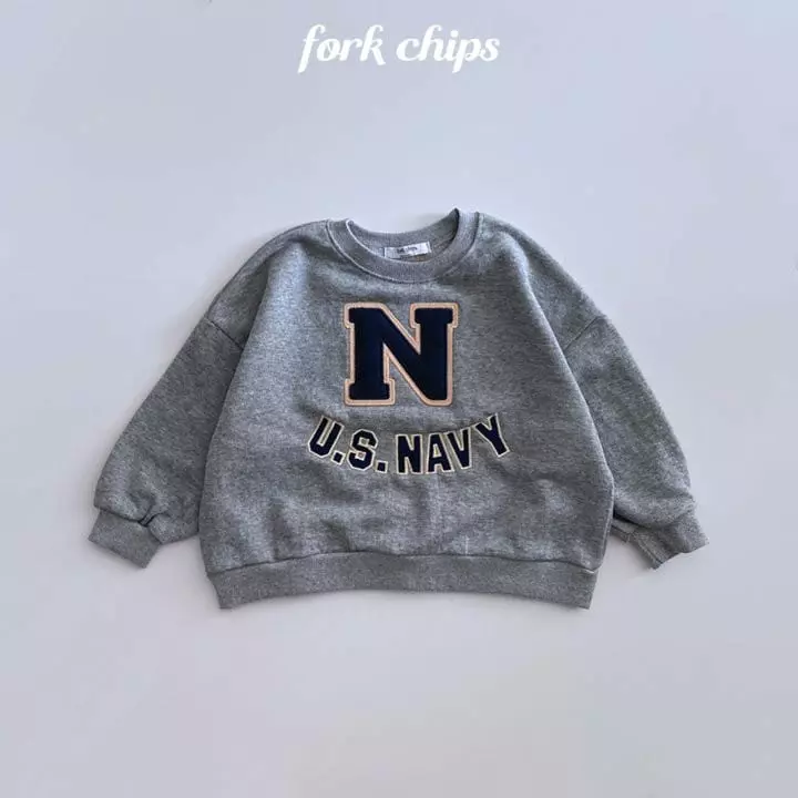 Fork Chips - Korean Children Fashion - #kidsstore - Now Sweatshirt - 3