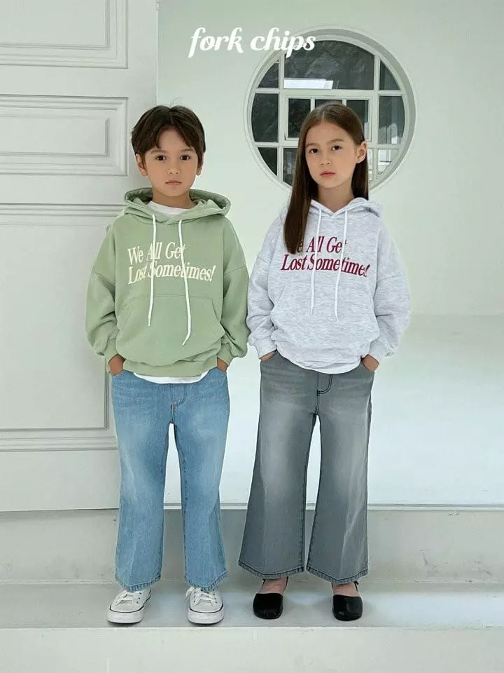 Fork Chips - Korean Children Fashion - #kidsstore - Sometime Hoody
