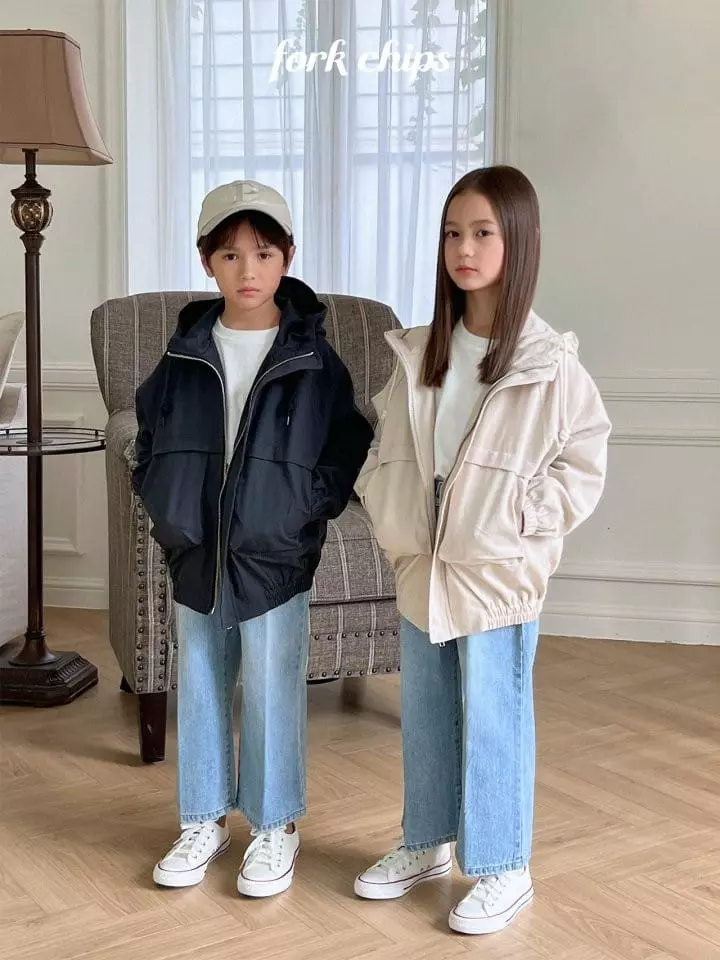 Fork Chips - Korean Children Fashion - #kidsstore - Andy Hoody Jumper - 6