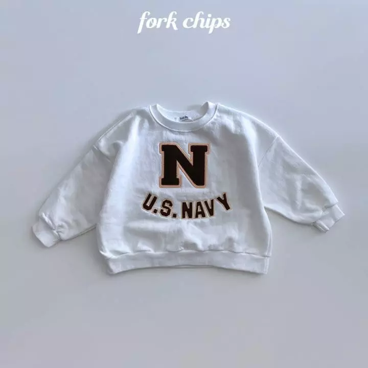 Fork Chips - Korean Children Fashion - #kidsstore - Now Sweatshirt - 4