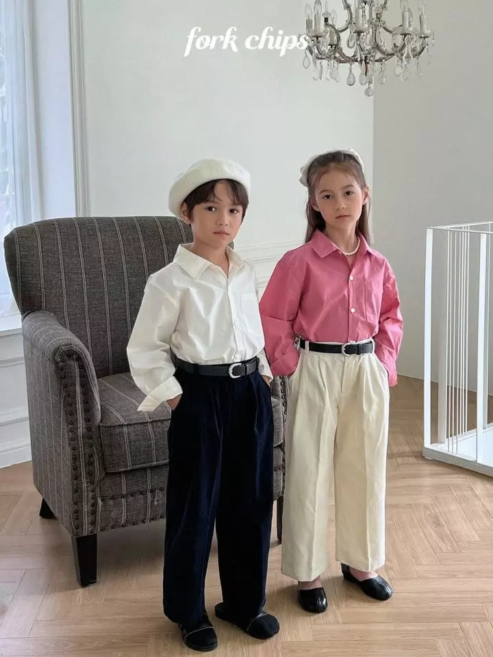 Fork Chips - Korean Children Fashion - #magicofchildhood - London Slacks Pants - 11