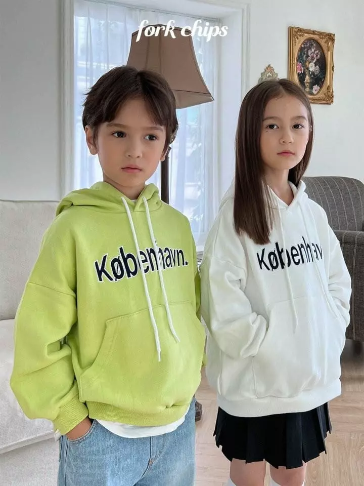 Fork Chips - Korean Children Fashion - #littlefashionista - Copenhagen Hoody - 4