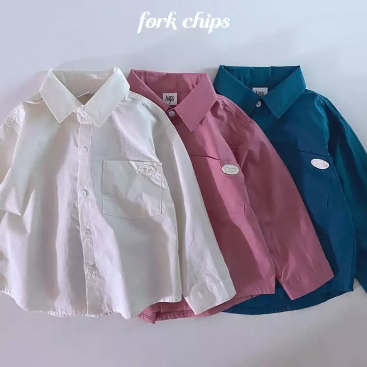 Fork Chips - Korean Children Fashion - #minifashionista - Weasely 