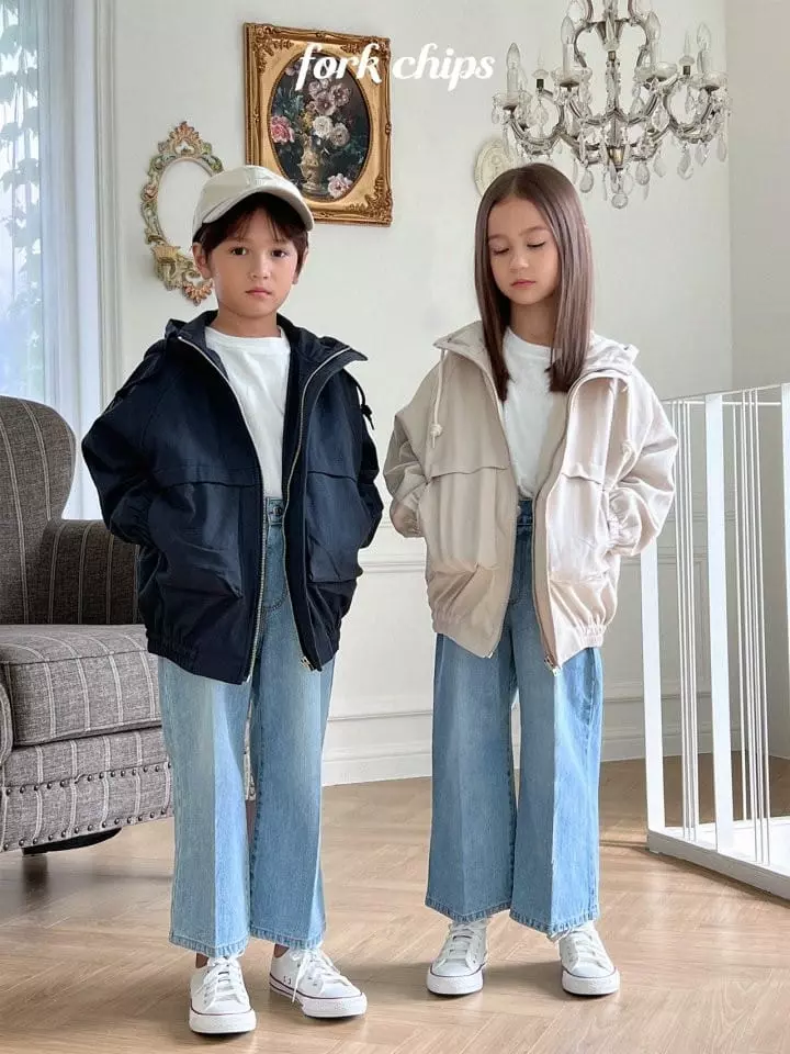 Fork Chips - Korean Children Fashion - #minifashionista - Andy Hoody Jumper - 11