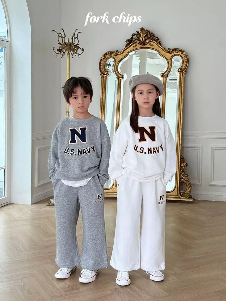Fork Chips - Korean Children Fashion - #prettylittlegirls - Now Sweatshirt - 9