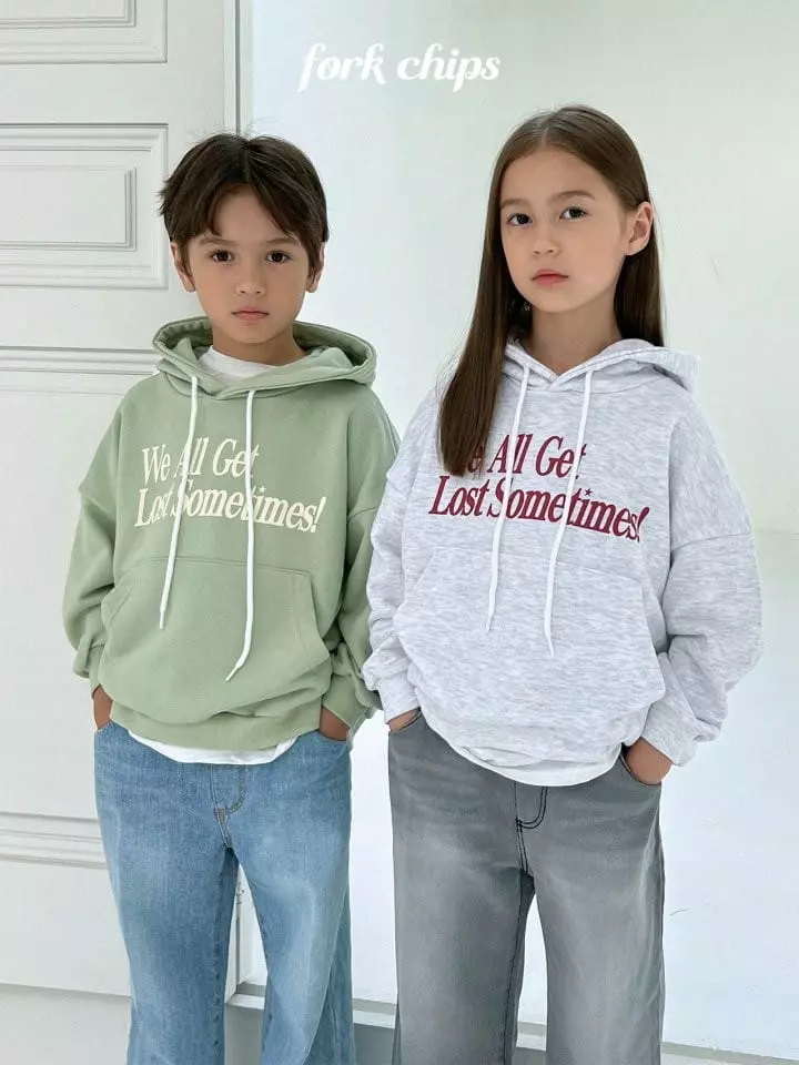 Fork Chips - Korean Children Fashion - #stylishchildhood - Sometime Hoody - 10