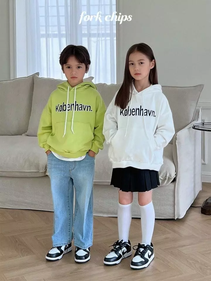 Fork Chips - Korean Children Fashion - #stylishchildhood - Copenhagen Hoody - 9