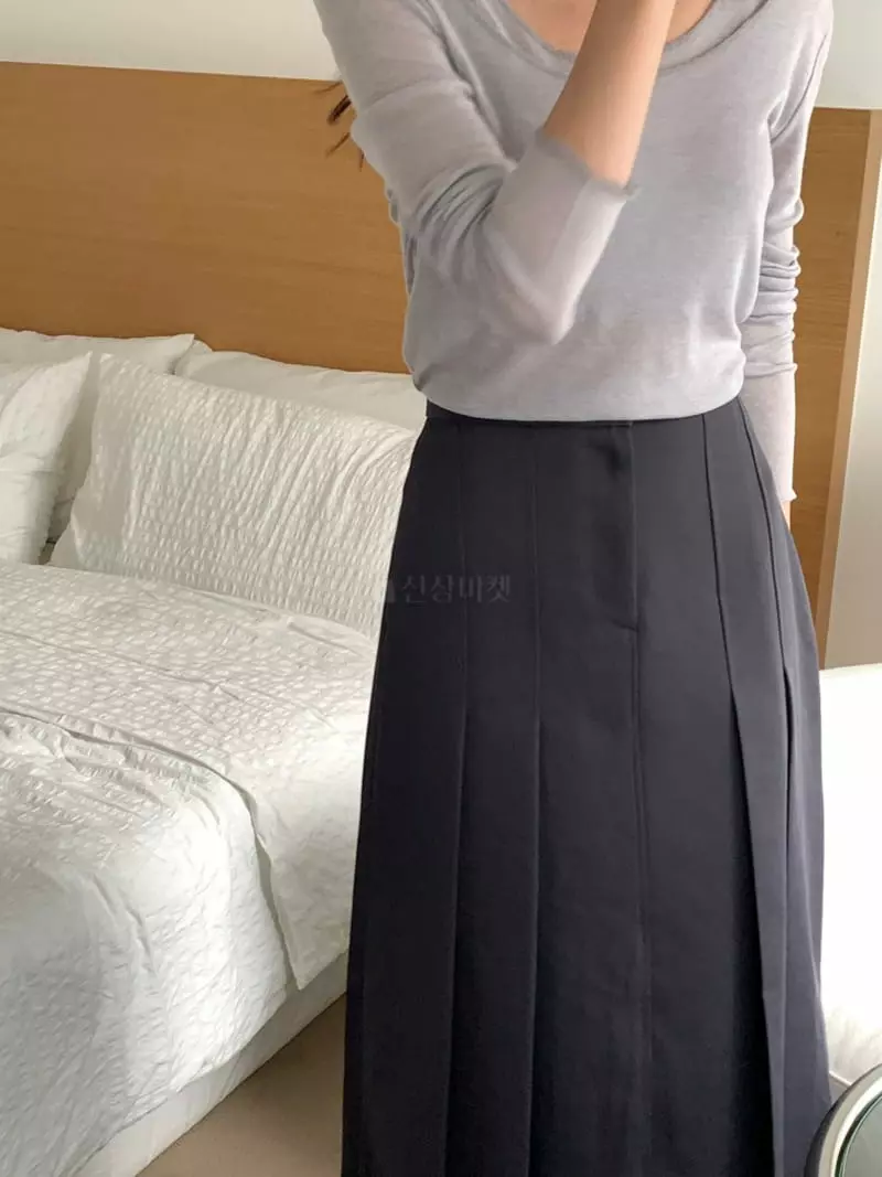 Fre - Korean Women Fashion - #momslook - Penny Pleats Skirt