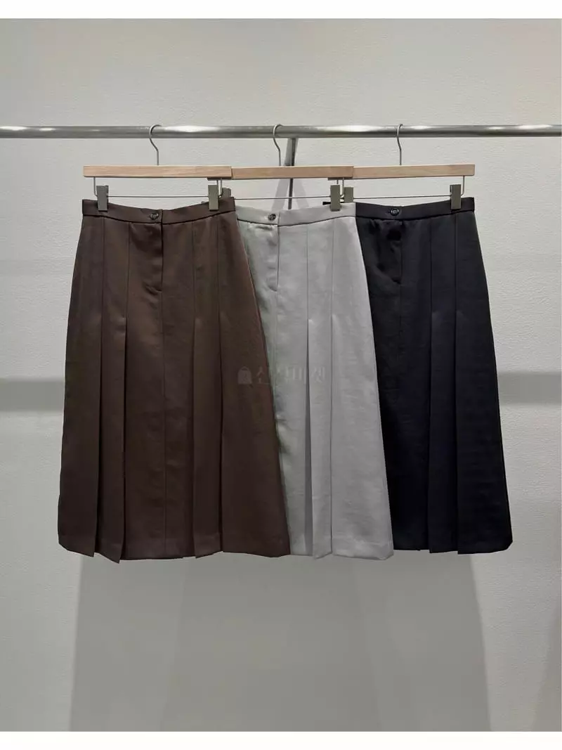 Fre - Korean Women Fashion - #momslook - Penny Pleats Skirt - 9