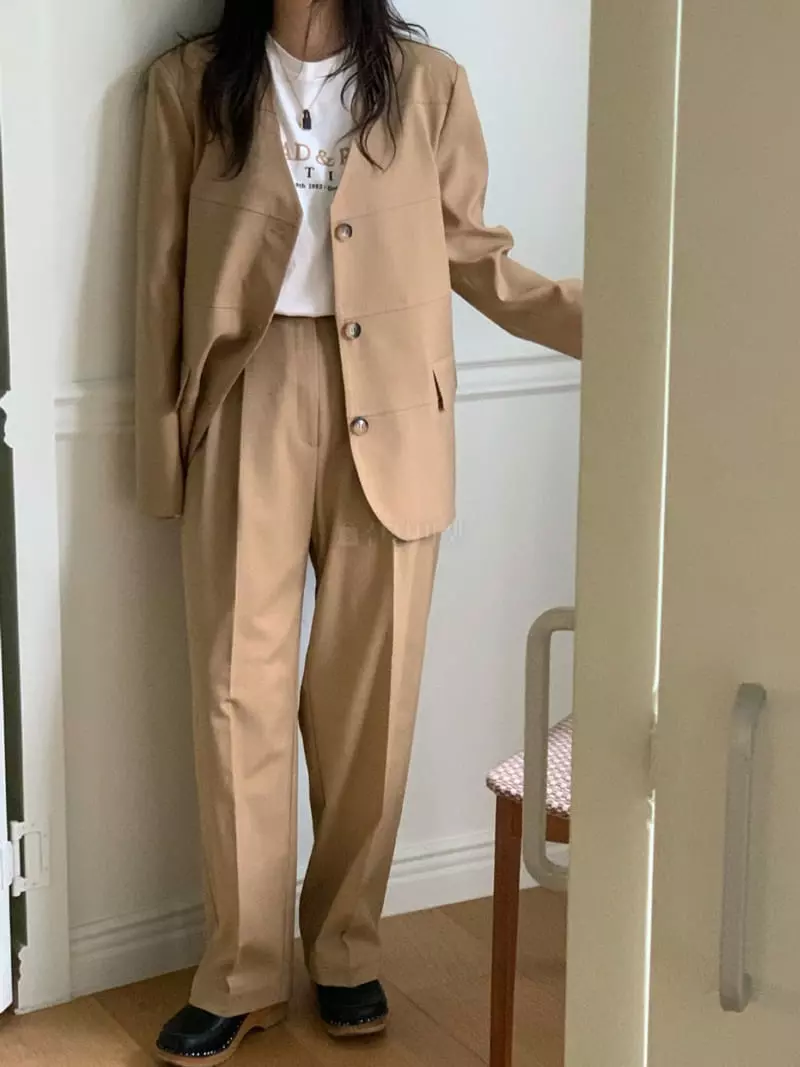Fre - Korean Women Fashion - #momslook - Cohen Jakcet - 2