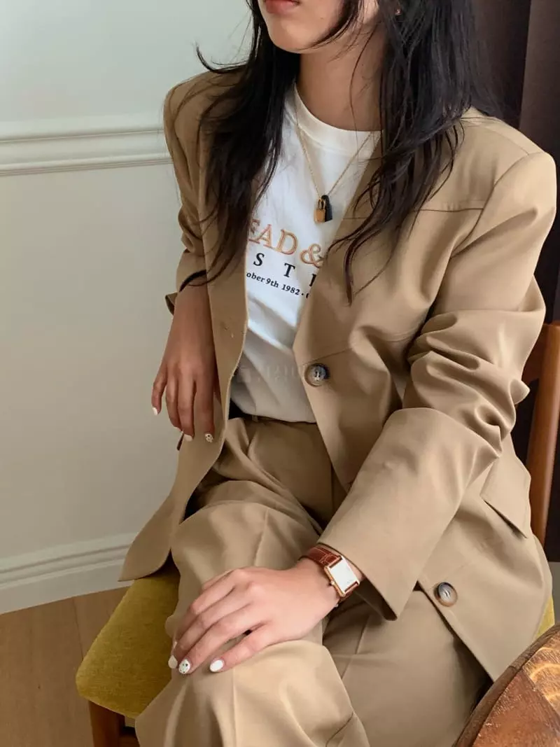 Fre - Korean Women Fashion - #momslook - Bread Tee - 5