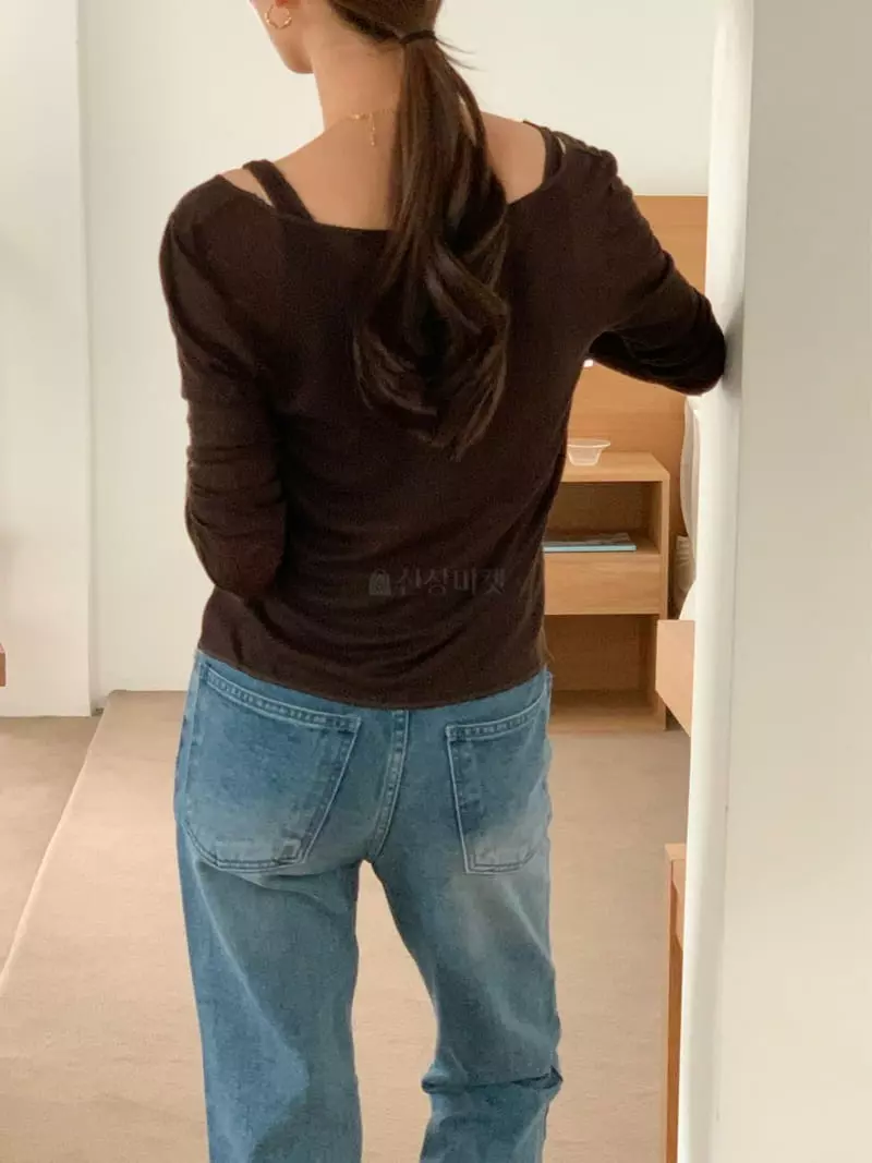Fre - Korean Women Fashion - #momslook - Bootscut Jeans - 3