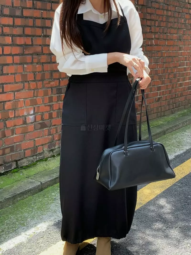 Fre - Korean Women Fashion - #pursuepretty - Buckled One-piece - 8