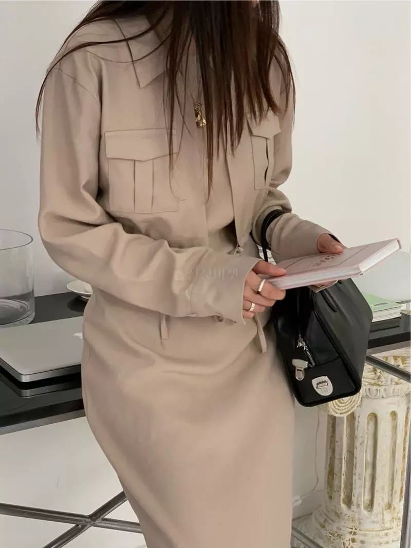 Fre - Korean Women Fashion - #romanticstyle - Layered Crop Shirt - 9