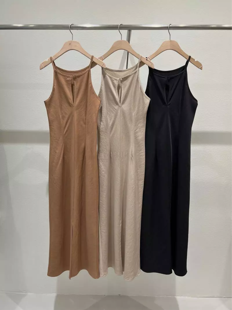 Fre - Korean Women Fashion - #thatsdarling - Layere Slip One-piece - 10
