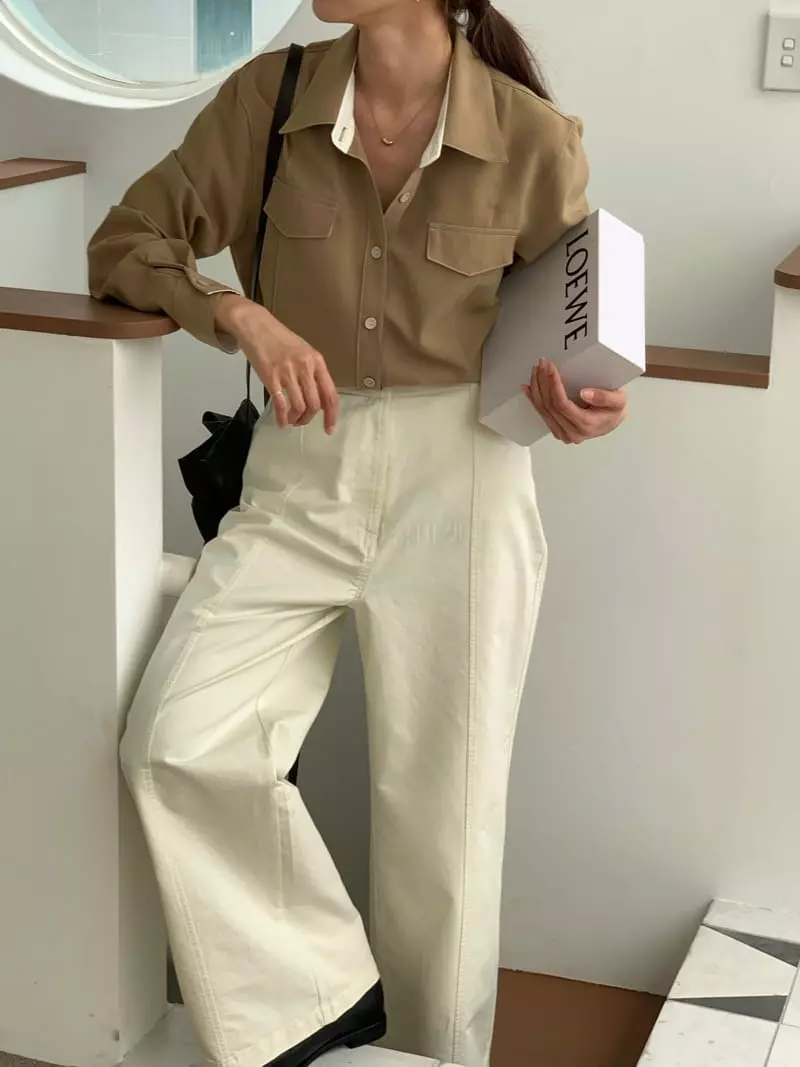 Fre - Korean Women Fashion - #thatsdarling - Lights Cargo Pants - 9