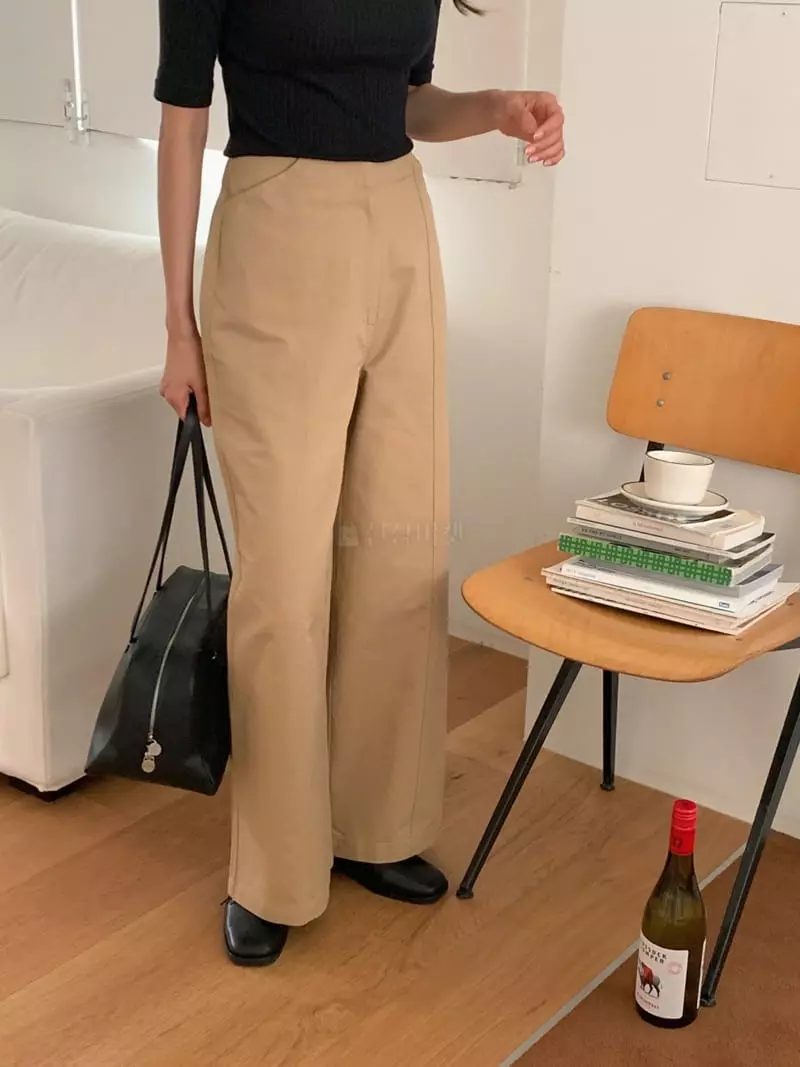 Fre - Korean Women Fashion - #vintageinspired - Lights Cargo Pants - 4