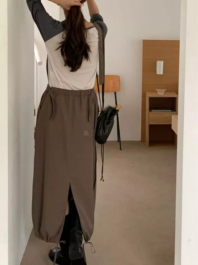 Fre - Korean Women Fashion - #womensfashion - Buckled One-piece - 5