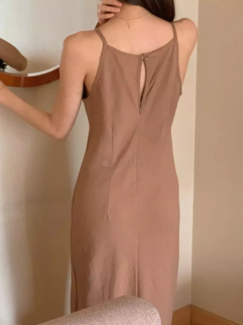Fre - Korean Women Fashion - #womensfashion - Layere Slip One-piece - 3