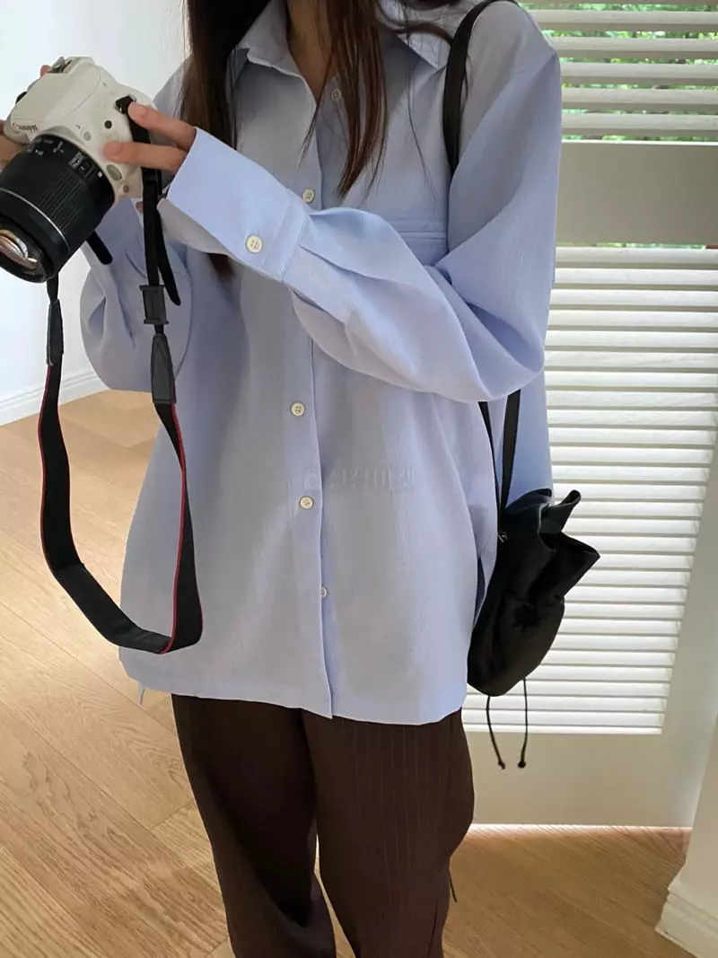 Fre - Korean Women Fashion - #womensfashion - A Pocket Shirt - 7
