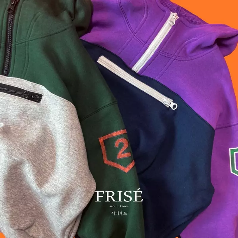Frise - Korean Children Fashion - #childrensboutique - Zipper Hoody - 2