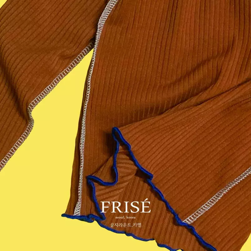 Frise - Korean Children Fashion - #designkidswear - Rib Round Tee - 2