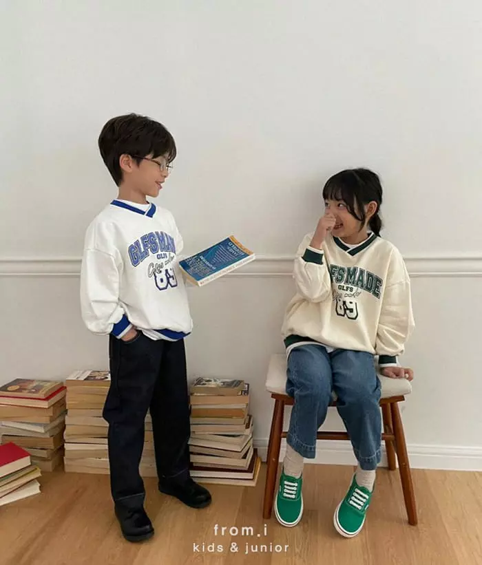 From I - Korean Children Fashion - #Kfashion4kids - 89 Yoggo Sweatshirt - 8