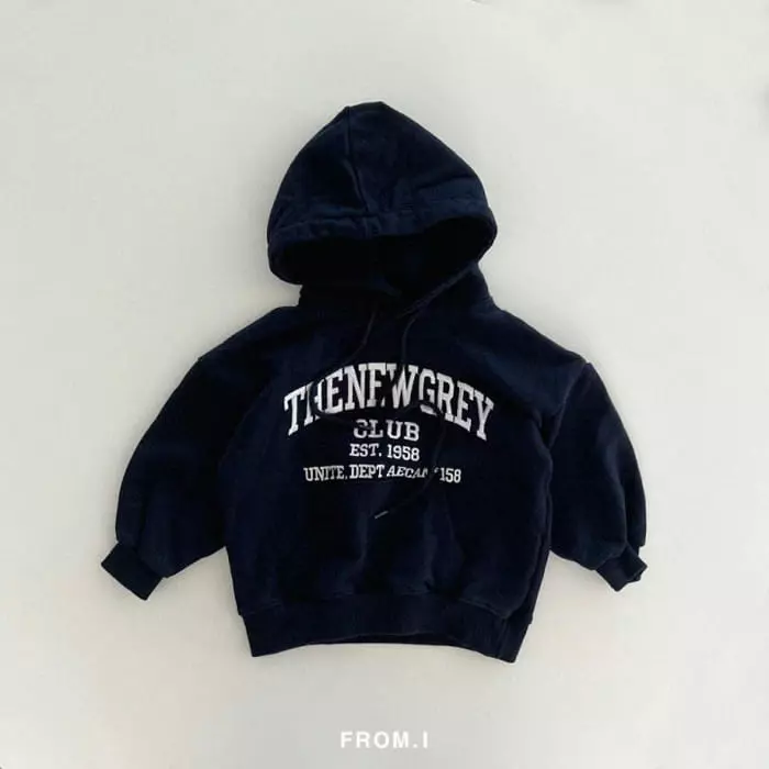 From I - Korean Children Fashion - #childofig - New Gray Hoody - 9