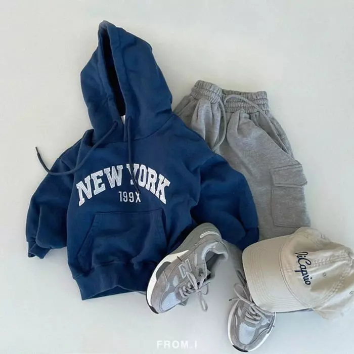 From I - Korean Children Fashion - #childrensboutique - Newyork Hoody - 7