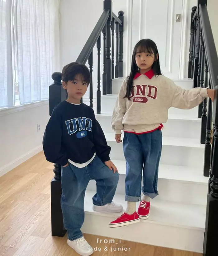 From I - Korean Children Fashion - #childrensboutique - UND Sweatshirt - 5