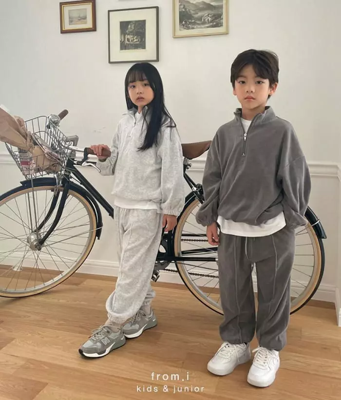 From I - Korean Children Fashion - #childrensboutique - Terry Zip-up Sweatshirt