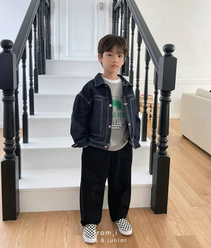 From I - Korean Children Fashion - #childrensboutique - Curved Pants - 8