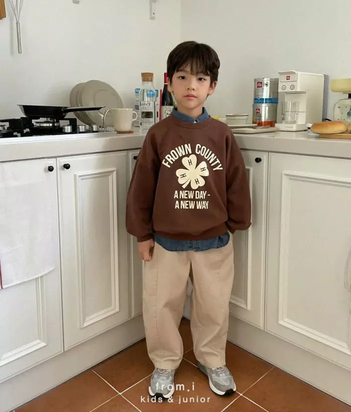 From I - Korean Children Fashion - #childrensboutique - Clover Sweatshirt - 7