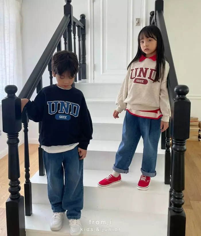 From I - Korean Children Fashion - #designkidswear - UND Sweatshirt - 6