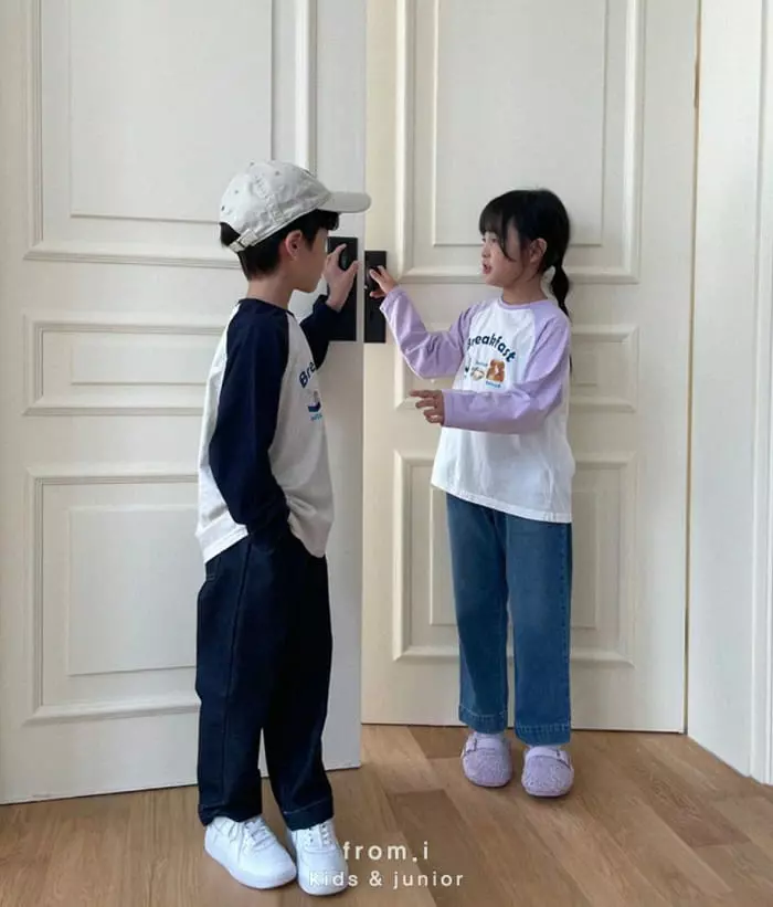 From I - Korean Children Fashion - #designkidswear - Breakfast Tee - 5