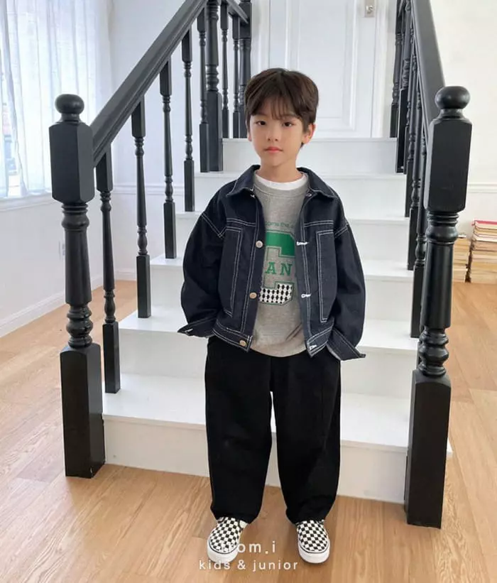 From I - Korean Children Fashion - #designkidswear - Curved Pants - 9