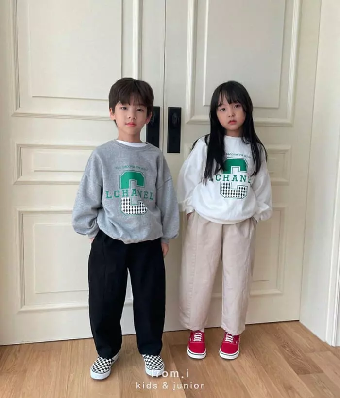 From I - Korean Children Fashion - #designkidswear - Channel Sweatshirt - 6